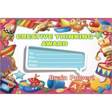 Creative Thinking Award Certificate